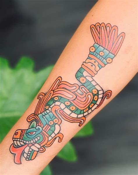 quetzalcoatl tatto